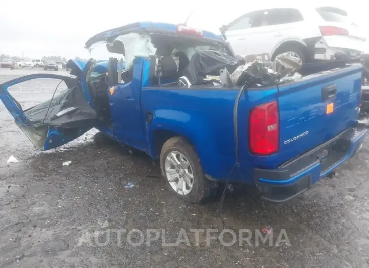 CHEVROLET COLORADO 2022 vin 1GCGSCEN9N1218311 from auto auction Iaai