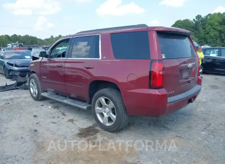 CHEVROLET TAHOE 2016 vin 1GNSCAKC0GR421257 from auto auction Iaai