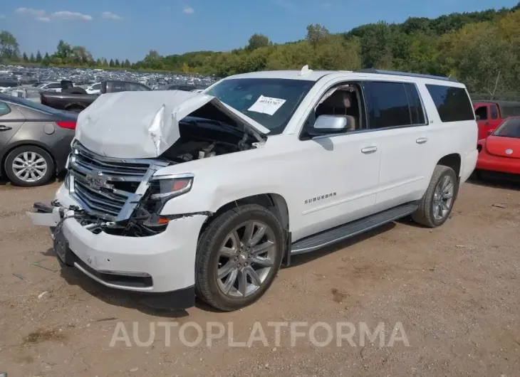 CHEVROLET SUBURBAN 2016 vin 1GNSKJKC1GR476917 from auto auction Iaai