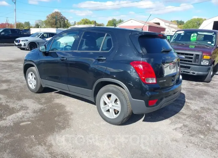 CHEVROLET TRAX 2019 vin 3GNCJNSB0KL307154 from auto auction Iaai