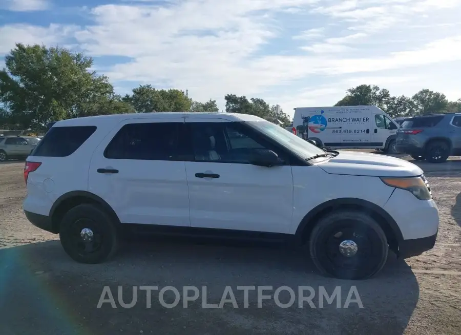 FORD UTILITY POLICE INTERCEPTOR 2015 vin 1FM5K8AR8FGA66318 from auto auction Iaai