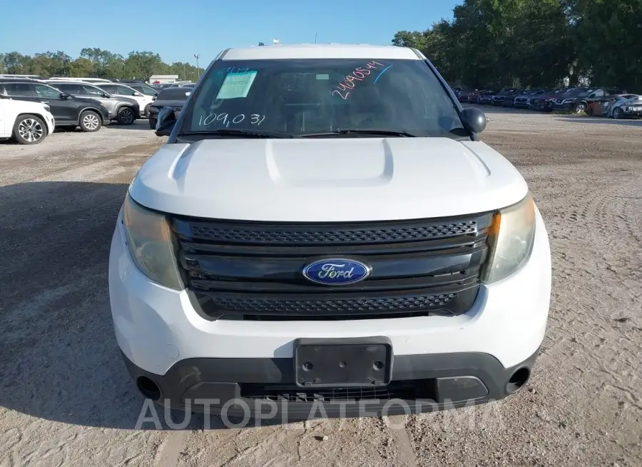 FORD UTILITY POLICE INTERCEPTOR 2015 vin 1FM5K8AR8FGA66318 from auto auction Iaai