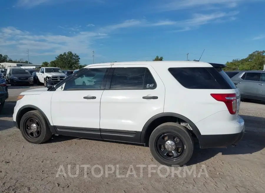 FORD UTILITY POLICE INTERCEPTOR 2015 vin 1FM5K8AR8FGA66318 from auto auction Iaai