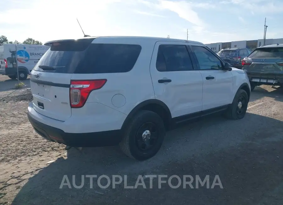 FORD UTILITY POLICE INTERCEPTOR 2015 vin 1FM5K8AR8FGA66318 from auto auction Iaai