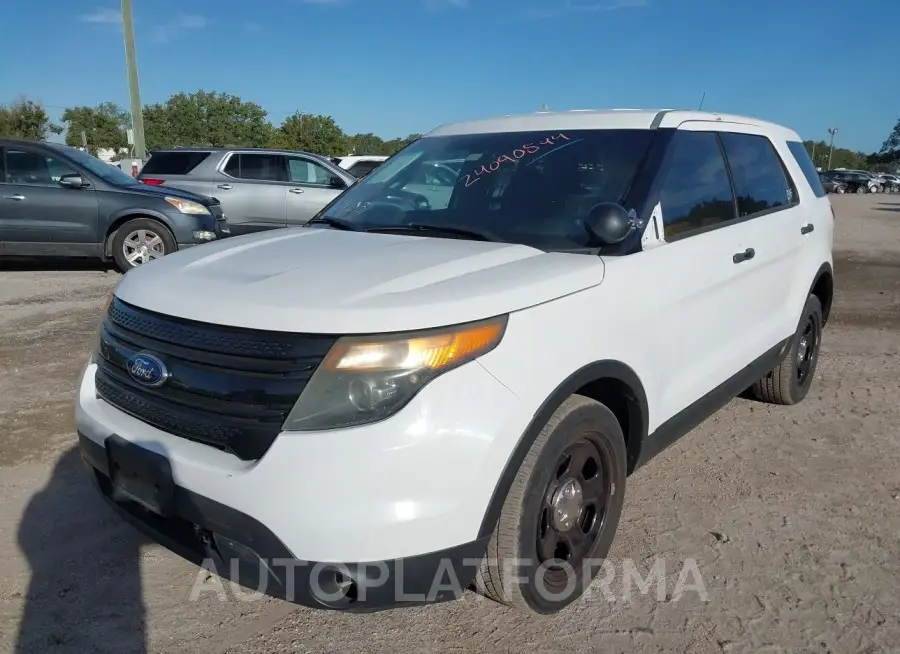 FORD UTILITY POLICE INTERCEPTOR 2015 vin 1FM5K8AR8FGA66318 from auto auction Iaai