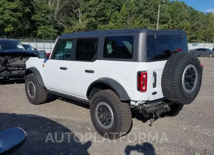 FORD BRONCO 2023 vin 1FMEE5DH5PLB93383 from auto auction Iaai