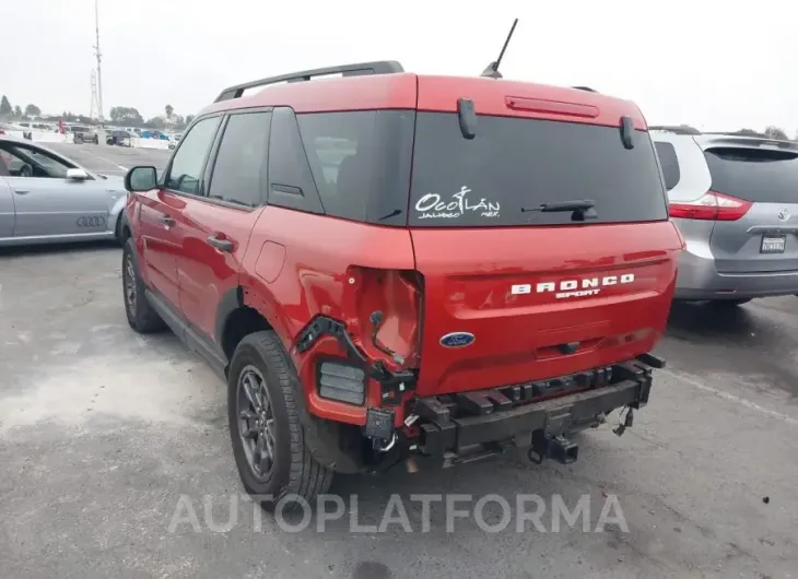 FORD BRONCO SPORT 2022 vin 3FMCR9B67NRD76691 from auto auction Iaai