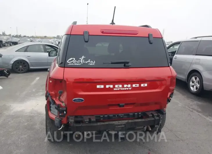 FORD BRONCO SPORT 2022 vin 3FMCR9B67NRD76691 from auto auction Iaai