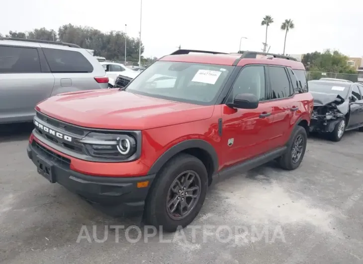 FORD BRONCO SPORT 2022 vin 3FMCR9B67NRD76691 from auto auction Iaai