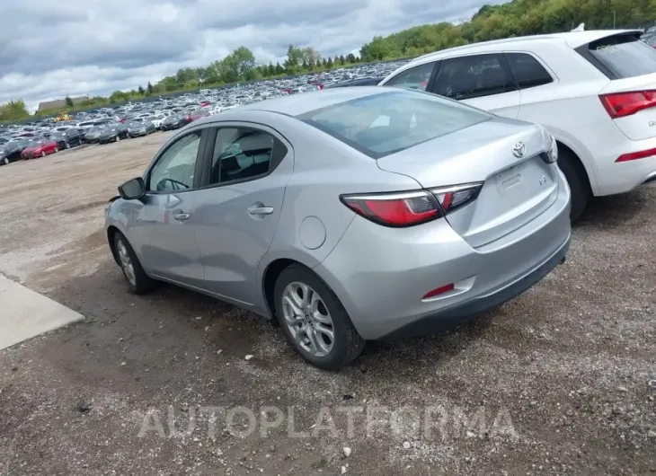 TOYOTA YARIS IA 2017 vin 3MYDLBYV8HY156519 from auto auction Iaai