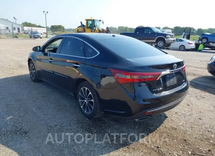 TOYOTA AVALON 2016 vin 4T1BK1EBXGU196711 from auto auction Iaai