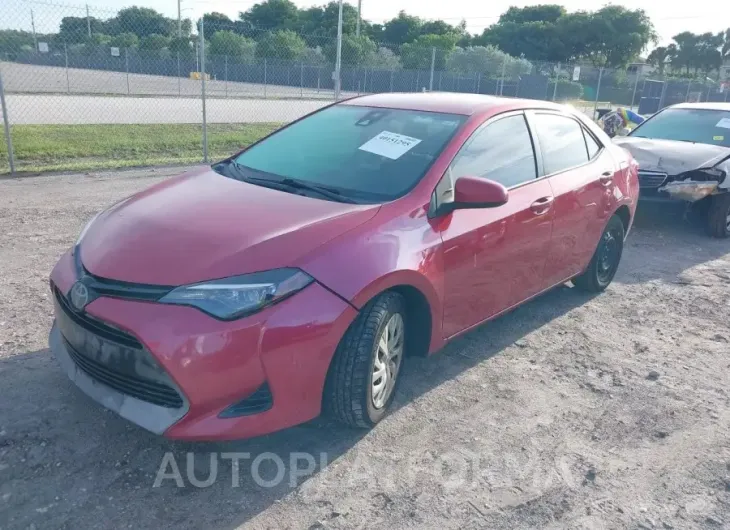 TOYOTA COROLLA 2018 vin 5YFBURHE8JP749654 from auto auction Iaai