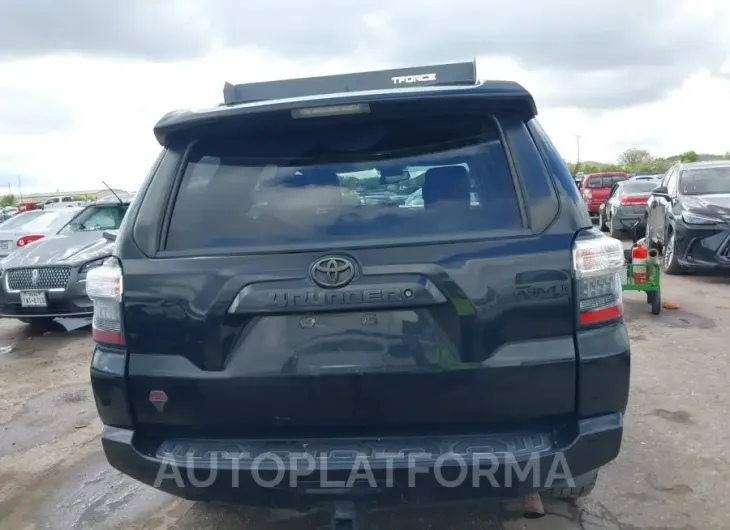 TOYOTA 4RUNNER 2016 vin JTEBU5JRXG5331216 from auto auction Iaai