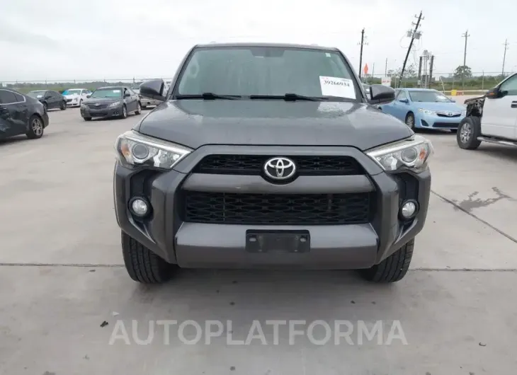 TOYOTA 4RUNNER 2016 vin JTEZU5JR5G5136851 from auto auction Iaai