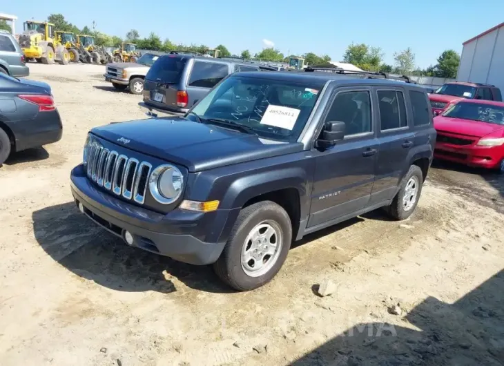 JEEP PATRIOT 2015 vin 1C4NJPBA6FD235263 from auto auction Iaai