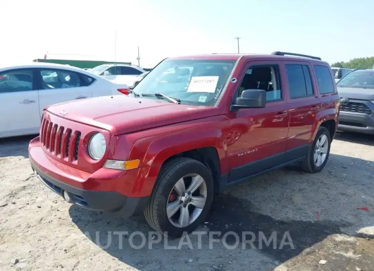 JEEP PATRIOT 2016 vin 1C4NJPFA6GD519018 from auto auction Iaai