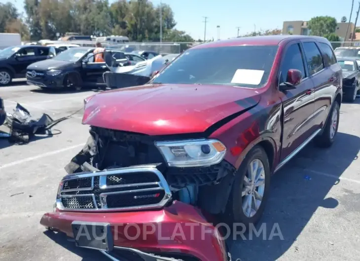 DODGE DURANGO 2018 vin 1C4RDHAG4JC474037 from auto auction Iaai