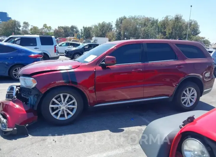 DODGE DURANGO 2018 vin 1C4RDHAG4JC474037 from auto auction Iaai