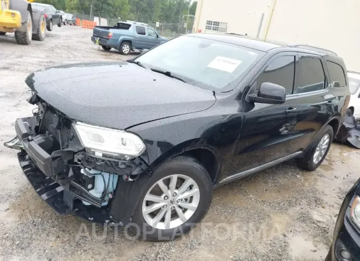 DODGE DURANGO 2022 vin 1C4RDJAG7NC129842 from auto auction Iaai