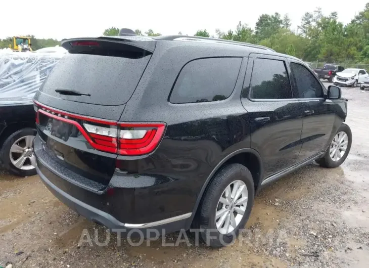 DODGE DURANGO 2022 vin 1C4RDJAG7NC129842 from auto auction Iaai