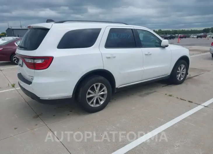 DODGE DURANGO 2015 vin 1C4RDJDG6FC795605 from auto auction Iaai