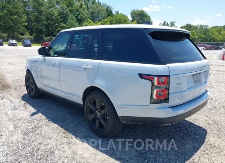 LAND ROVER RANGE ROVER 2019 vin SALGS2SV3KA543412 from auto auction Iaai