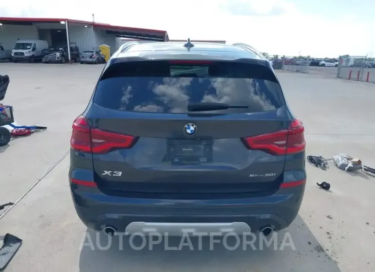 BMW X3 2019 vin 5UXTR7C54KLF35967 from auto auction Iaai