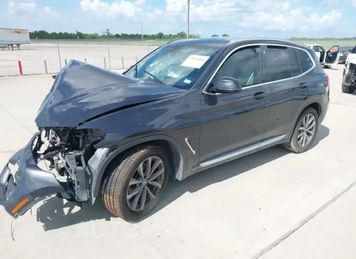 BMW X3 2019 vin 5UXTR7C54KLF35967 from auto auction Iaai