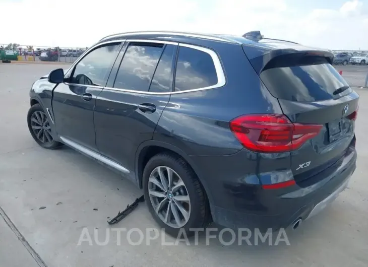 BMW X3 2019 vin 5UXTR7C54KLF35967 from auto auction Iaai