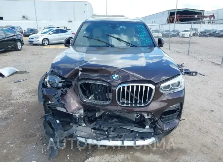 BMW X3 2020 vin 5UXTY3C06L9B74482 from auto auction Iaai