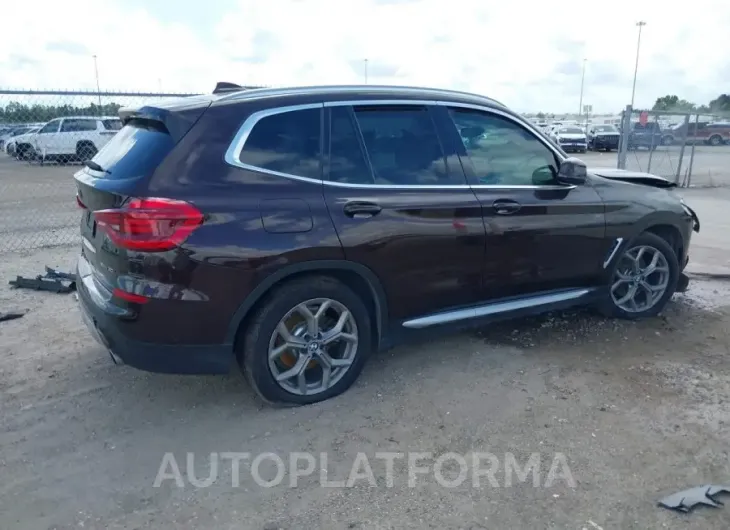 BMW X3 2020 vin 5UXTY3C06L9B74482 from auto auction Iaai