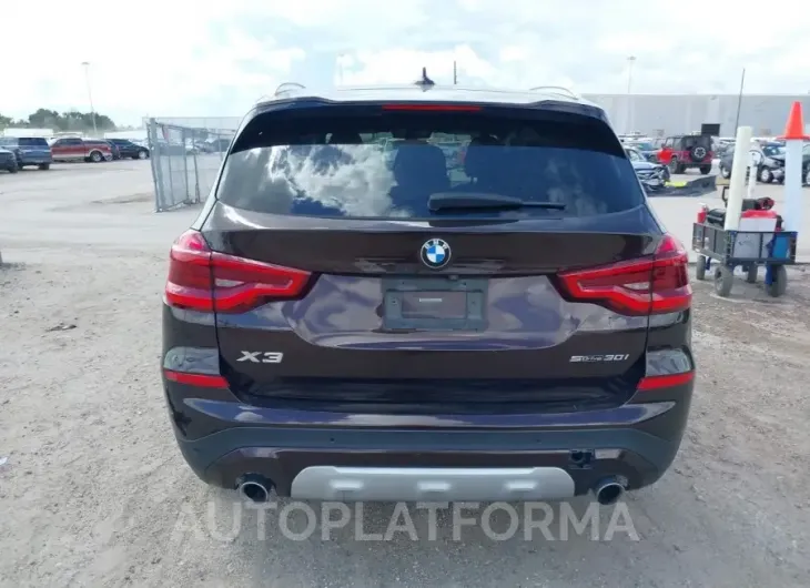 BMW X3 2020 vin 5UXTY3C06L9B74482 from auto auction Iaai