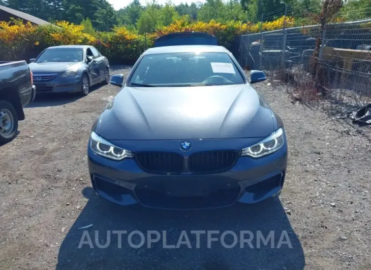 BMW 428I 2015 vin WBA3N5C50FK198995 from auto auction Iaai