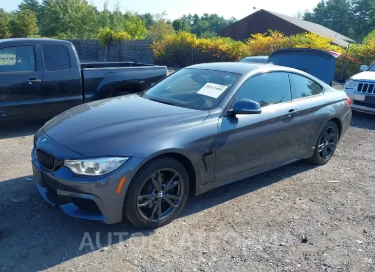 BMW 428I 2015 vin WBA3N5C50FK198995 from auto auction Iaai