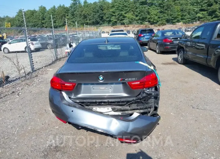 BMW 428I 2015 vin WBA3N5C50FK198995 from auto auction Iaai