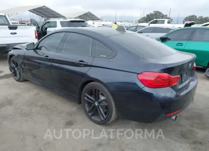 BMW 440I GRAN COUPE 2018 vin WBA4J5C53JBF06365 from auto auction Iaai