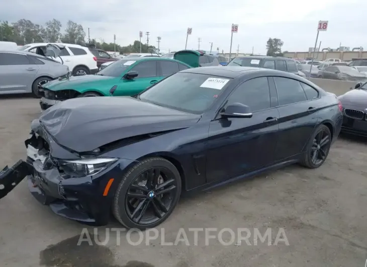 BMW 440I GRAN COUPE 2018 vin WBA4J5C53JBF06365 from auto auction Iaai