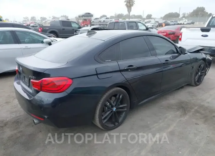 BMW 440I GRAN COUPE 2018 vin WBA4J5C53JBF06365 from auto auction Iaai