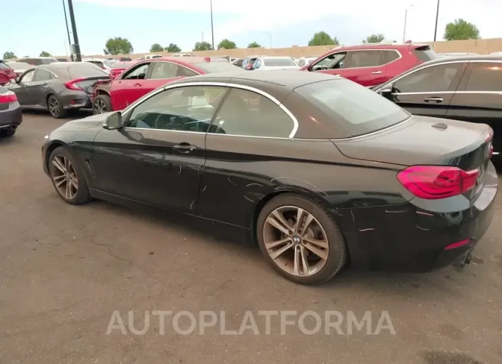 BMW 430I 2018 vin WBA4Z1C58JEA31540 from auto auction Iaai