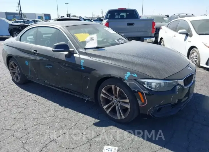 BMW 430I 2018 vin WBA4Z1C58JEA31540 from auto auction Iaai