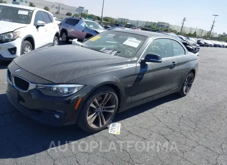 BMW 430I 2018 vin WBA4Z1C58JEA31540 from auto auction Iaai