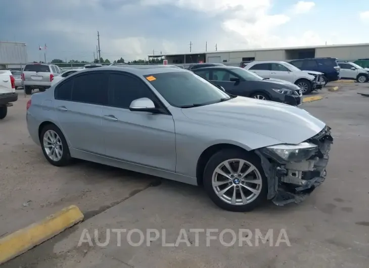 BMW 320I 2016 vin WBA8E1G57GNT36332 from auto auction Iaai