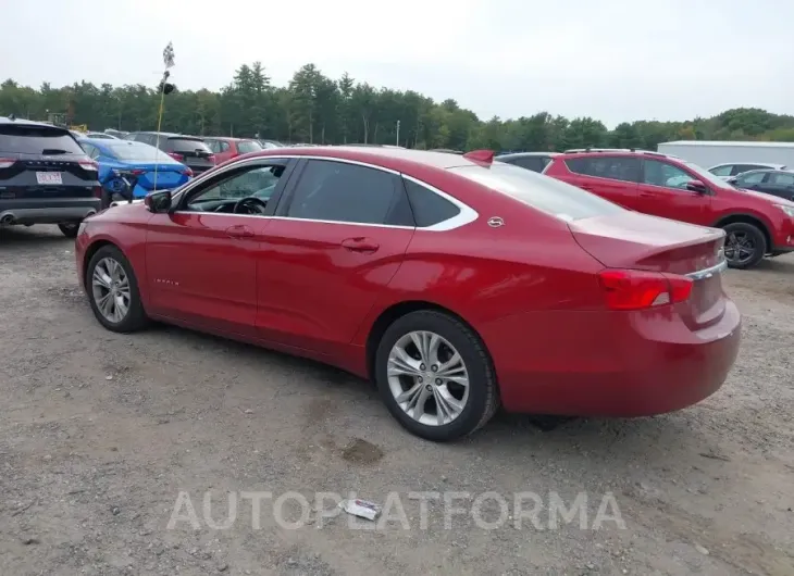 CHEVROLET IMPALA 2015 vin 2G1125S30F9105583 from auto auction Iaai