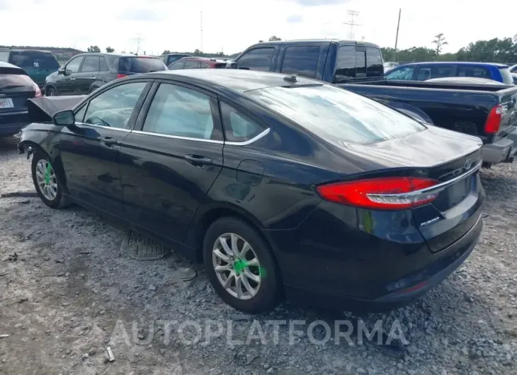 FORD FUSION 2017 vin 3FA6P0G76HR236100 from auto auction Iaai