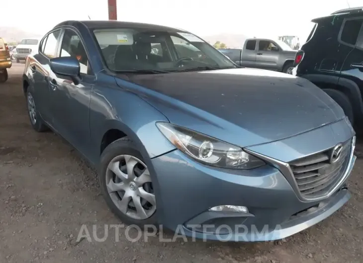 MAZDA MAZDA3 2016 vin JM1BM1J73G1311005 from auto auction Iaai