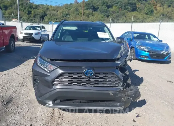 TOYOTA RAV4 HYBRID 2020 vin 2T3DWRFV0LW074946 from auto auction Iaai