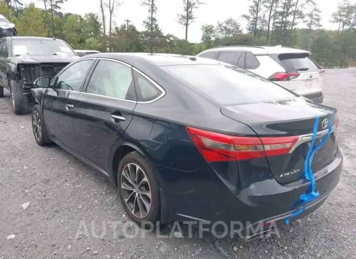 TOYOTA AVALON 2018 vin 4T1BK1EB5JU285657 from auto auction Iaai