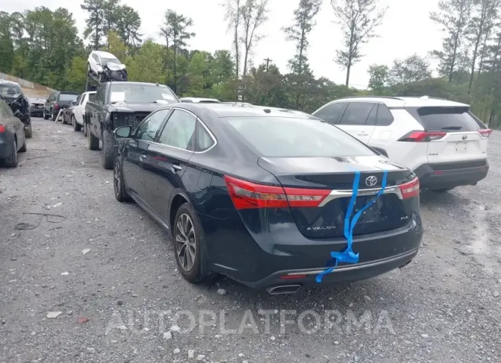 TOYOTA AVALON 2018 vin 4T1BK1EB5JU285657 from auto auction Iaai