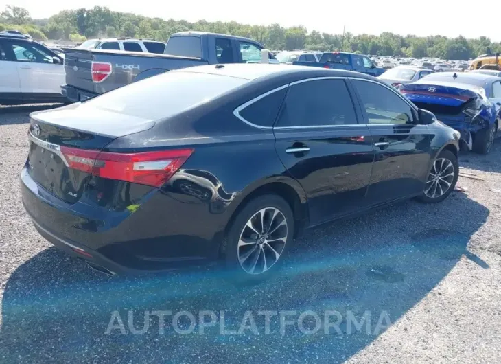 TOYOTA AVALON 2018 vin 4T1BK1EBXJU288800 from auto auction Iaai