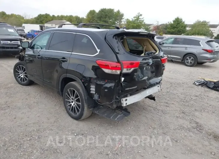 TOYOTA HIGHLANDER HYBRID 2018 vin 5TDDGRFHXJS050675 from auto auction Iaai